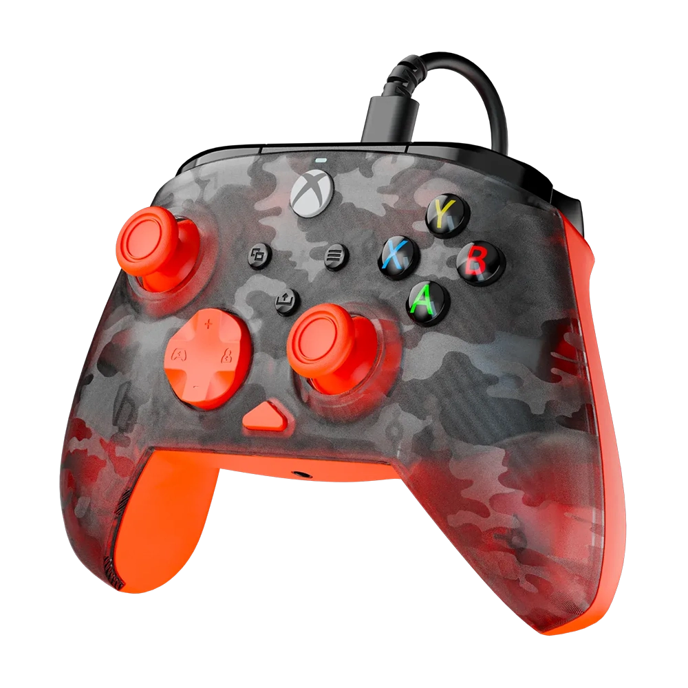 בקר משחק חוטי Turtle Beach Rematch Core Ghost ל-Xbox/PC