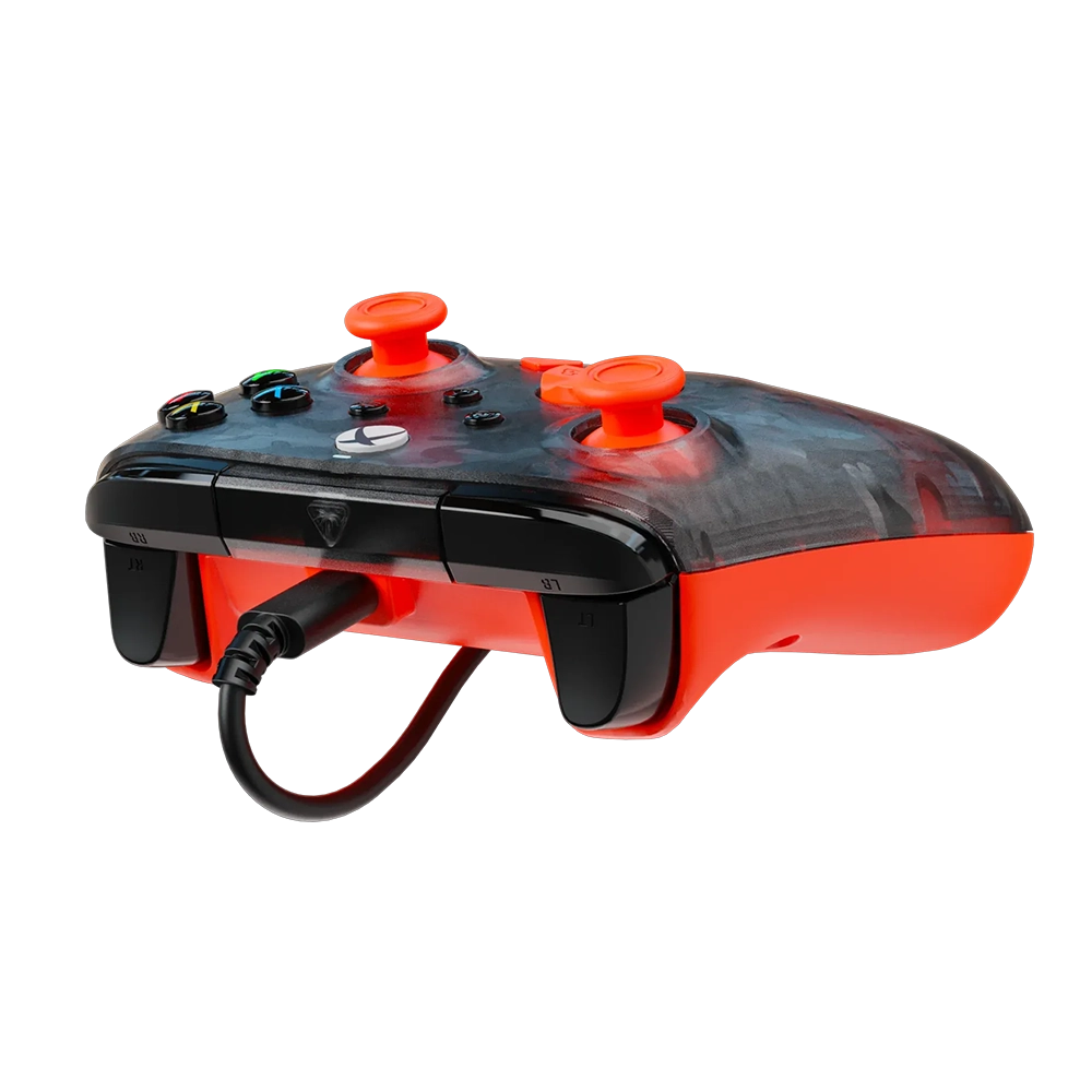 בקר משחק חוטי Turtle Beach Rematch Core Ghost ל-Xbox/PC