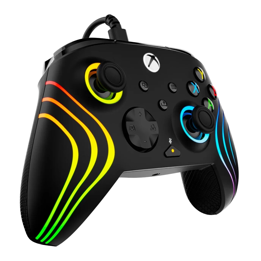 בקר משחק חוטי Turtle Beach Afterglow Wave ל-Xbox/PC שחור