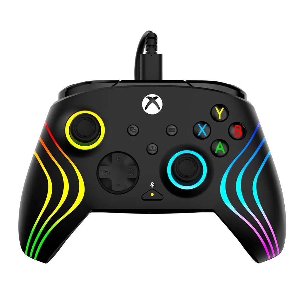בקר משחק חוטי Turtle Beach Afterglow Wave ל-Xbox/PC שחור