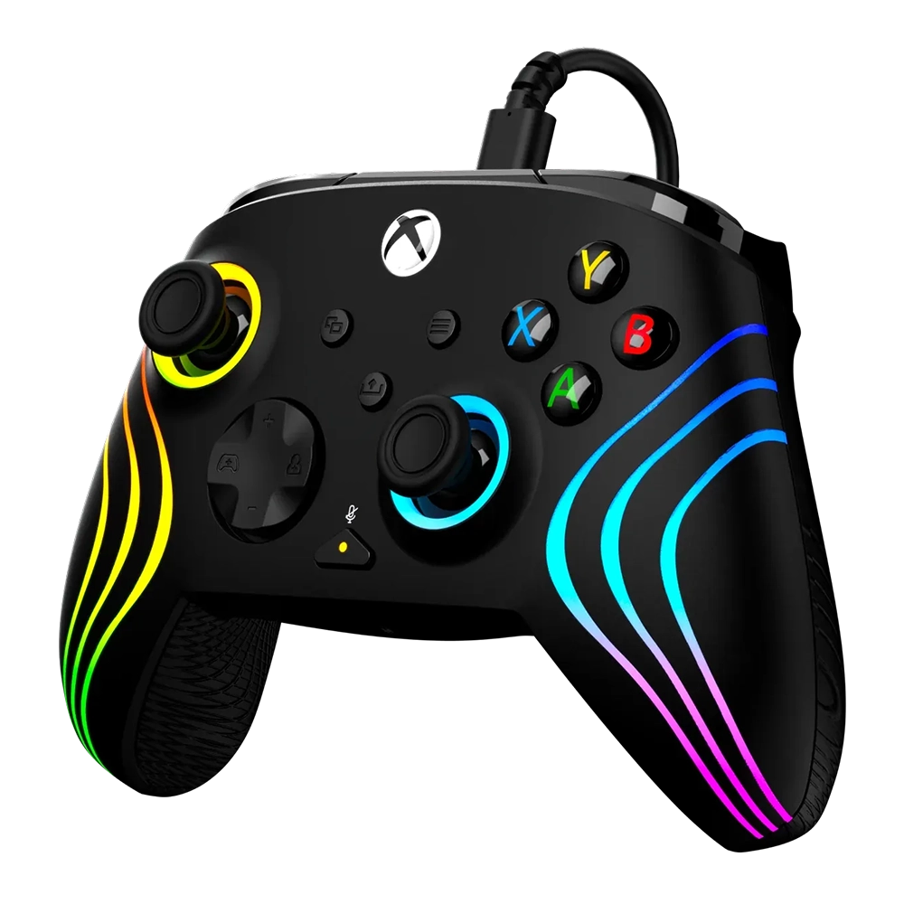 בקר משחק חוטי Turtle Beach Afterglow Wave ל-Xbox/PC שחור