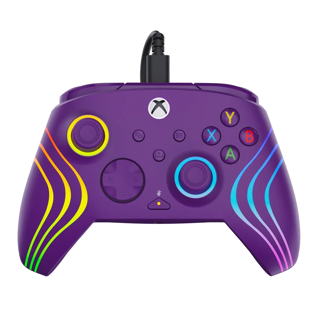 בקר משחק חוטי Turtle Beach Afterglow Wave ל-Xbox/PC בצבע סגול