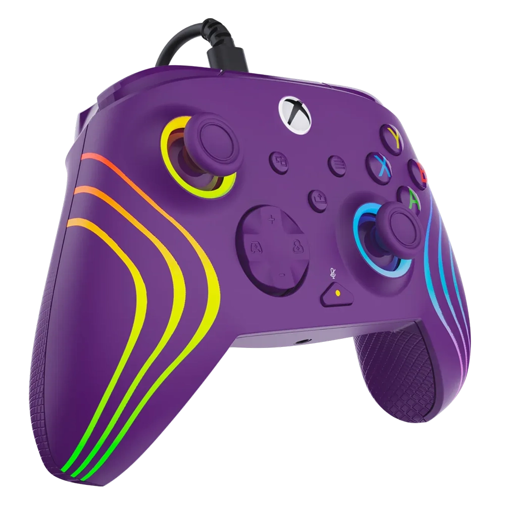 בקר משחק חוטי Turtle Beach Afterglow Wave ל-Xbox/PC בצבע סגול