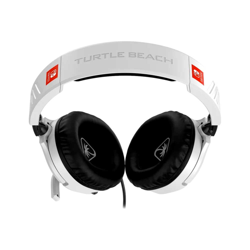 אוזניות גיימינג קשת Over-Ear חוטיות עם מיקרופון Turtle Beach Recon 70 – צבע לבן