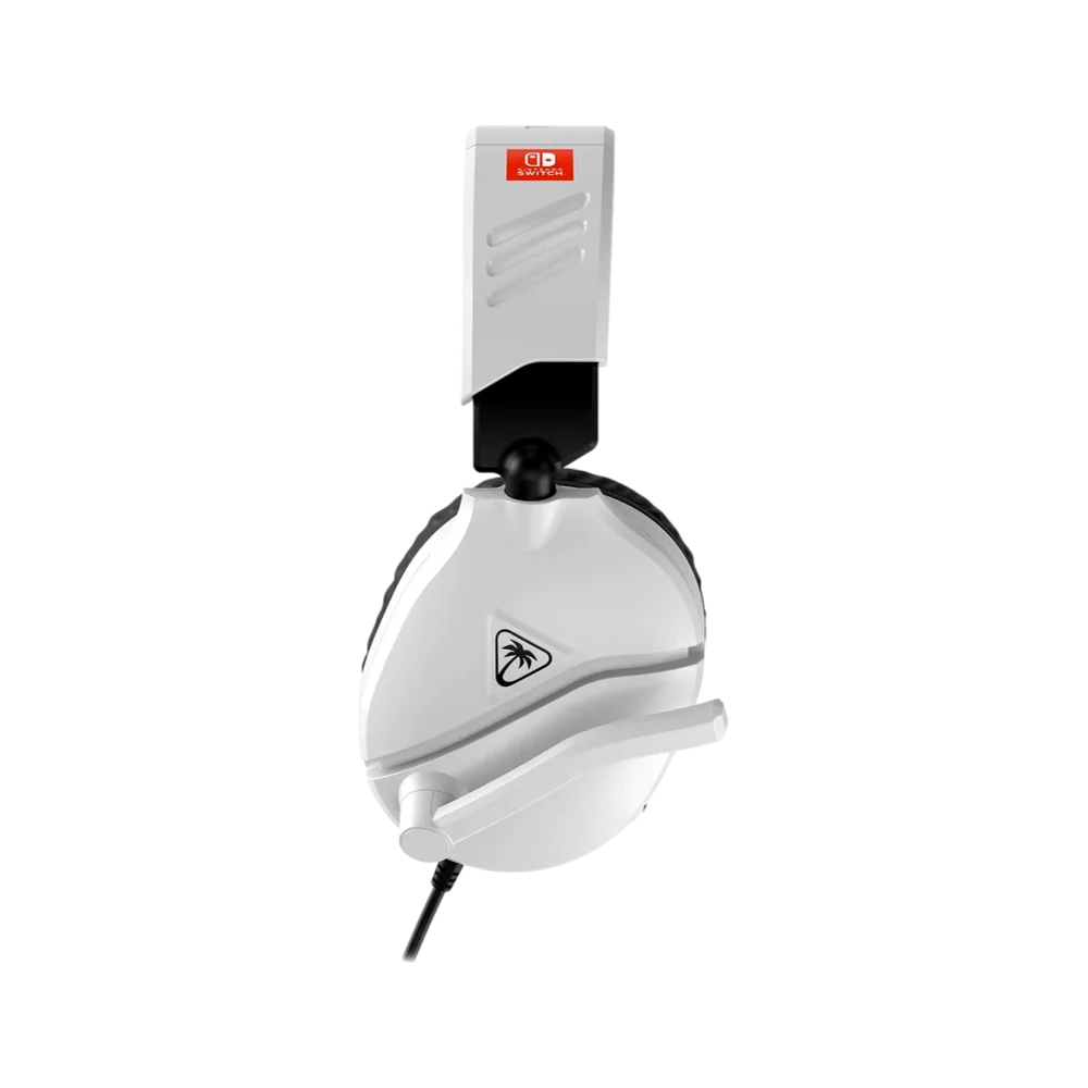 אוזניות גיימינג קשת Over-Ear חוטיות עם מיקרופון Turtle Beach Recon 70 – צבע לבן