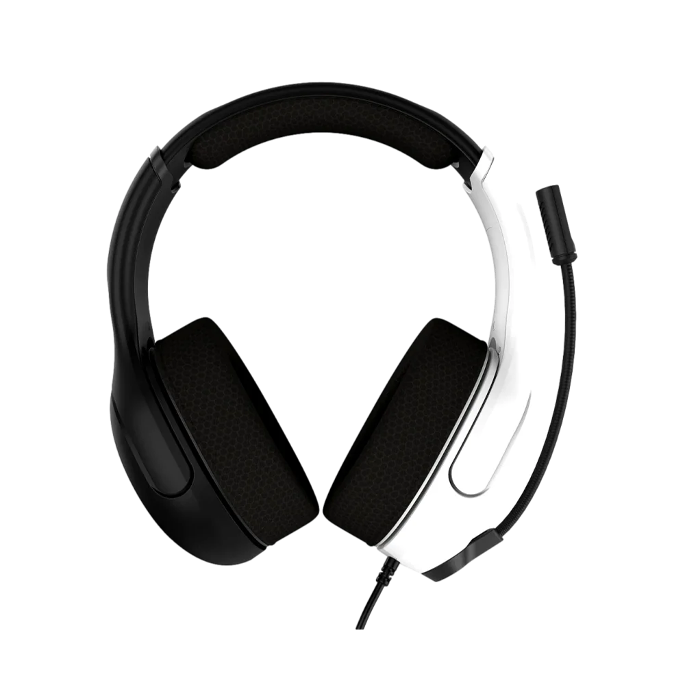 אוזניות גיימינג קשת Over-Ear חוטיות עם מיקרופון Turtle Beach Airlite Fit – צבע שחור/לבן
