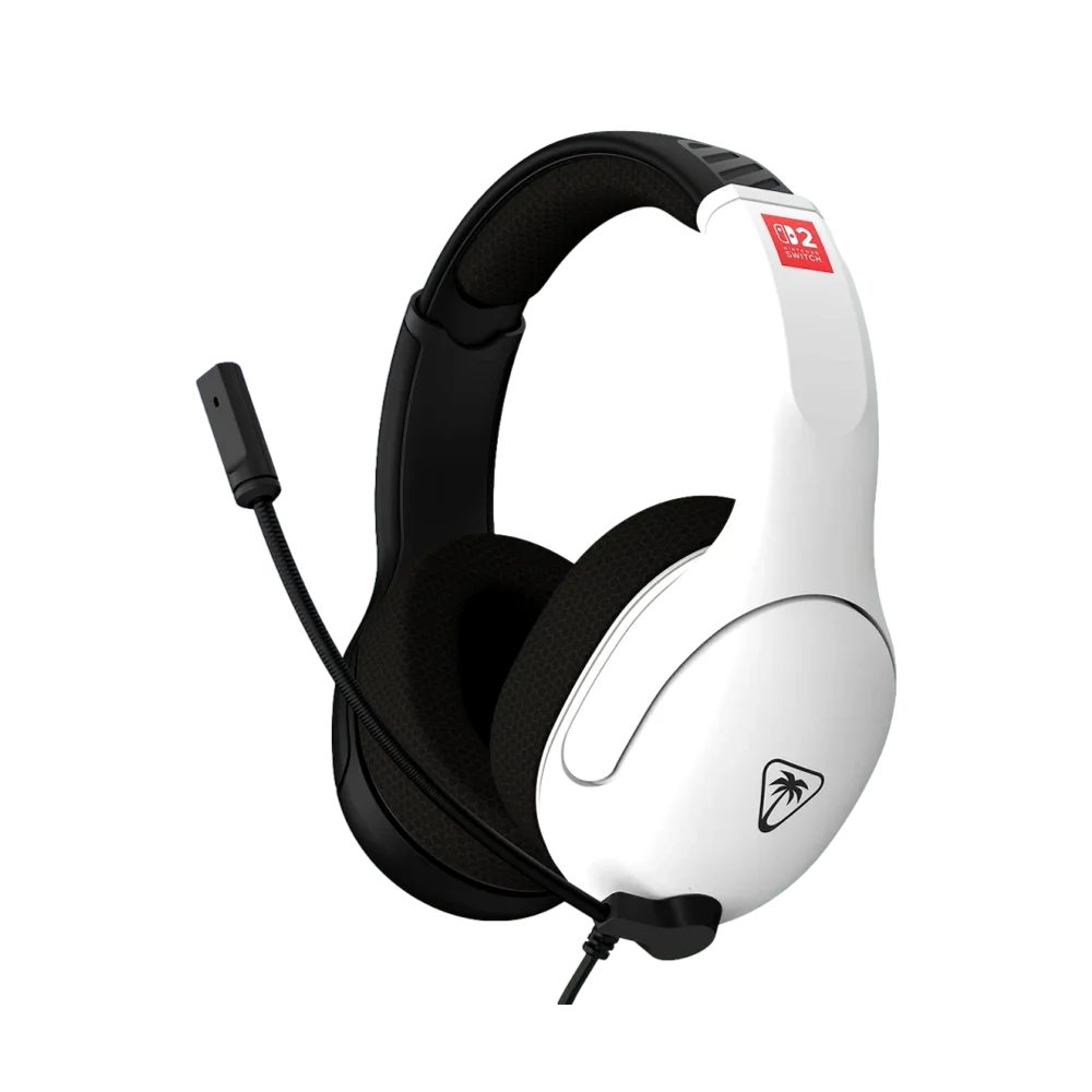 אוזניות גיימינג קשת Over-Ear חוטיות עם מיקרופון Turtle Beach Airlite Fit – צבע שחור/לבן