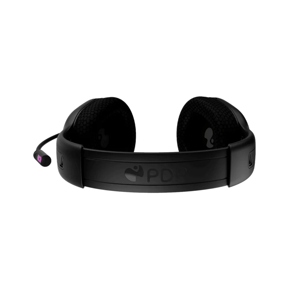 אוזניות גיימינג קשת Over-Ear אלחוטיות עם מיקרופון Turtle Beach PDP Afterglow Wave RGB – צבע שחור