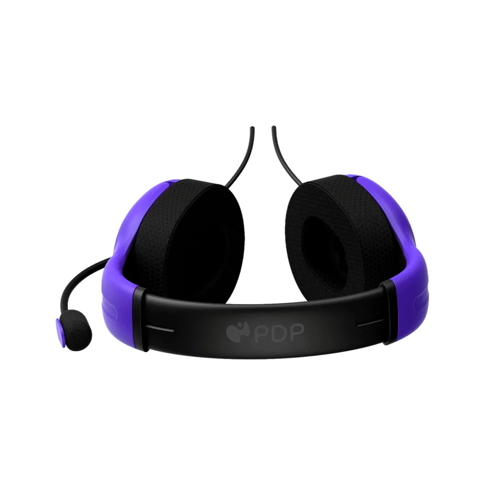 אוזניות גיימינג קשת Over-Ear חוטיות עם מיקרופון Turtle Beach PDP Airlite – צבע סגול