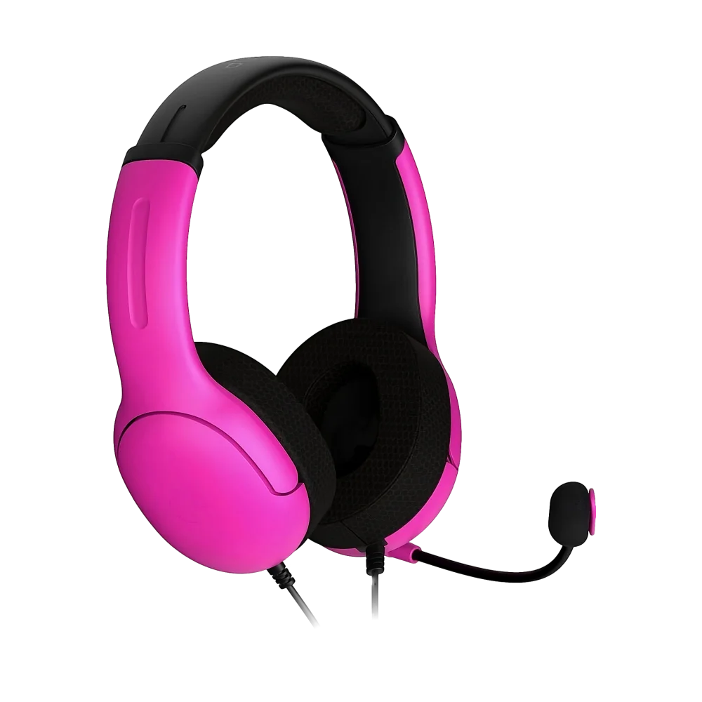 אוזניות גיימינג חוטיות Turtle Beach PDP Airlite – צבע ורוד