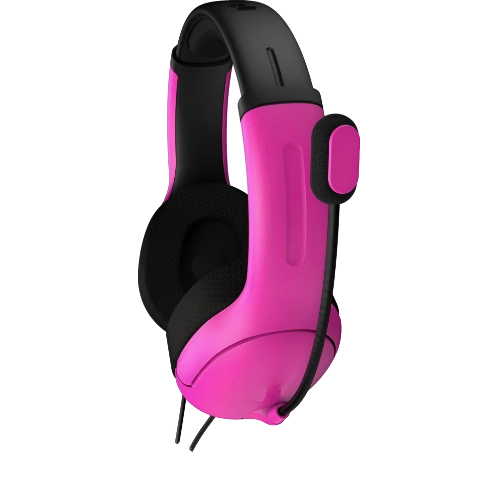 אוזניות גיימינג חוטיות Turtle Beach PDP Airlite – צבע ורוד