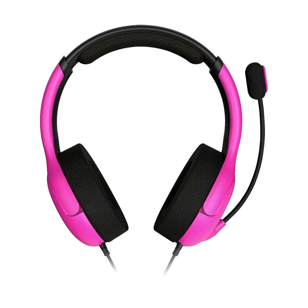 אוזניות גיימינג חוטיות Turtle Beach PDP Airlite – צבע ורוד