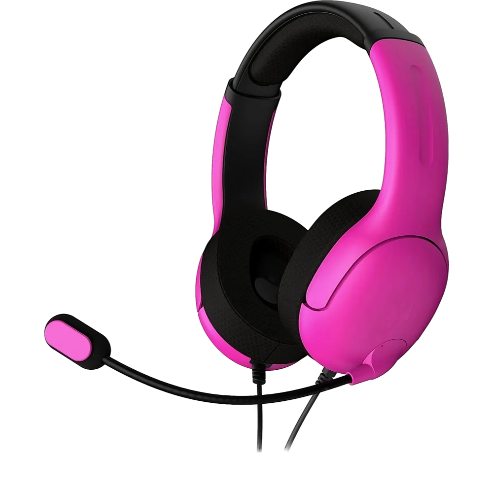 אוזניות גיימינג חוטיות Turtle Beach PDP Airlite – צבע ורוד