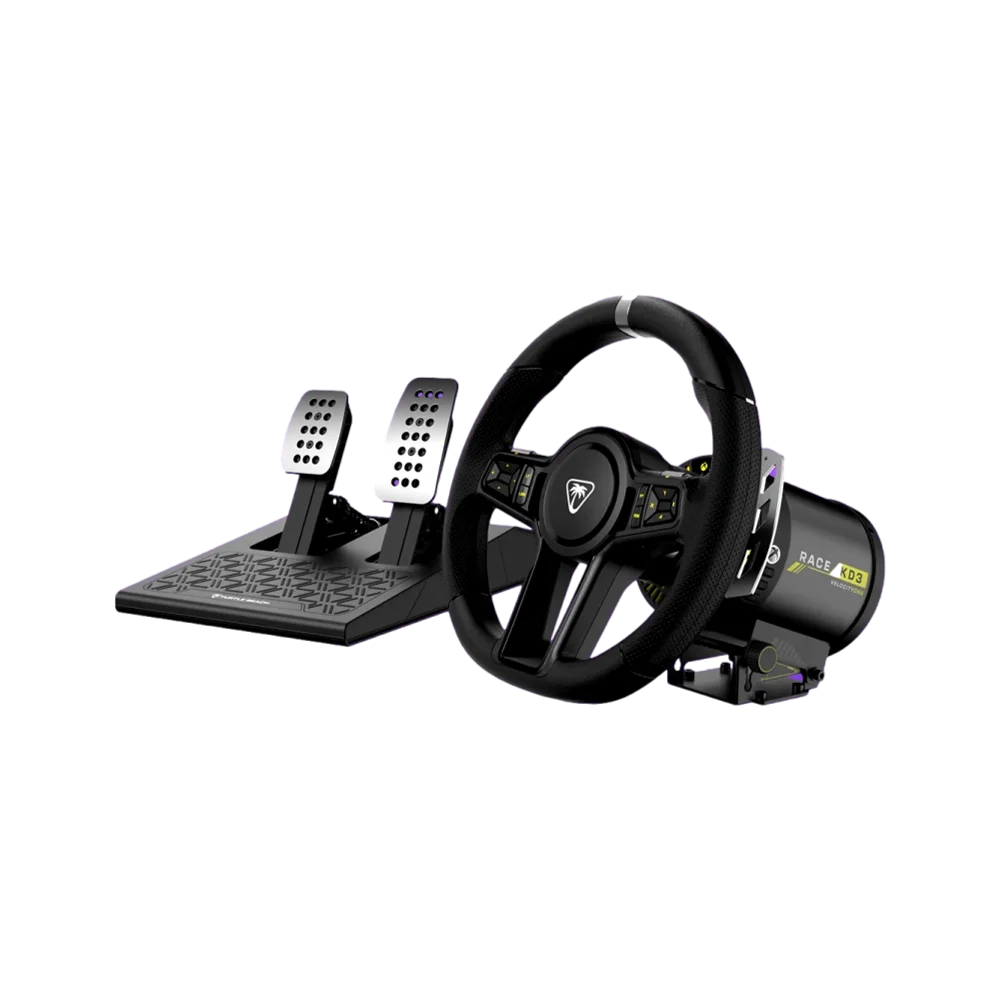 הגה מירוצים Turtle Beach VelocityOne Race KD3 ל-Xbox/PC
