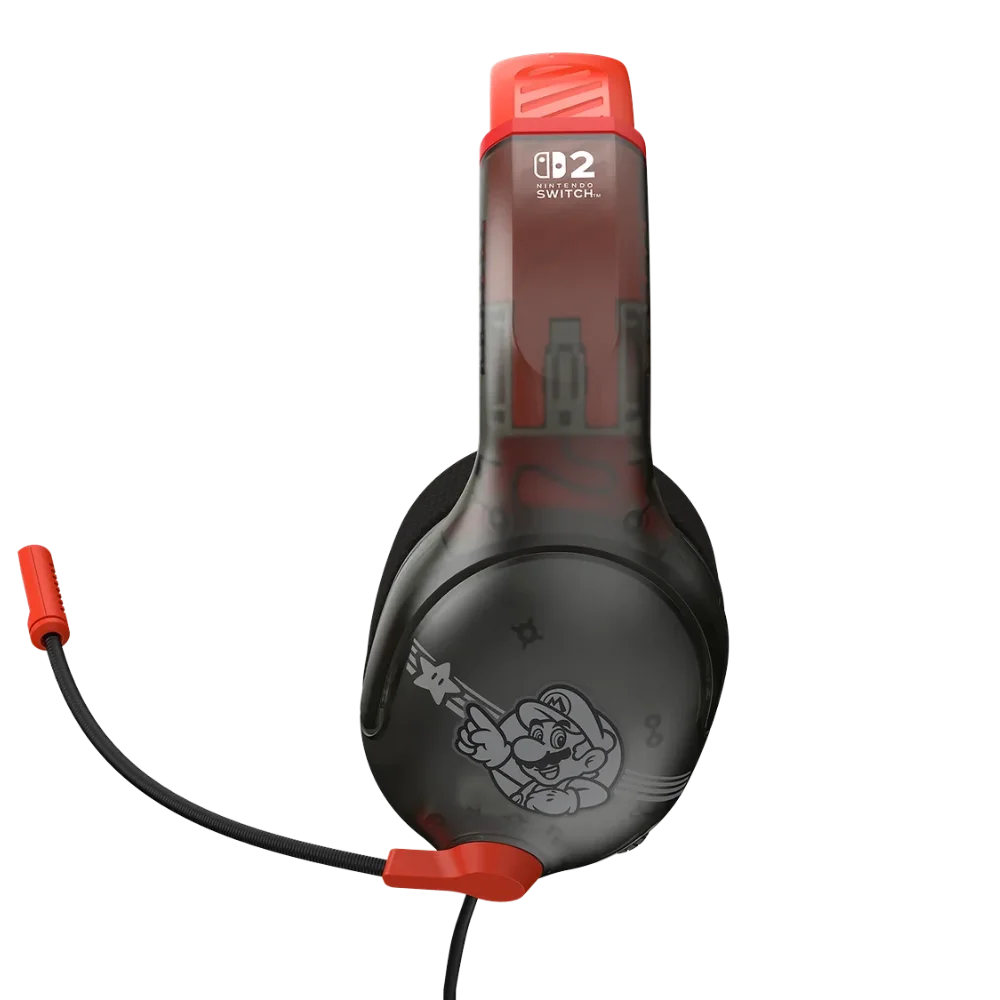 אוזניות גיימינג קשת Over-Ear חוטיות עם מיקרופון Turtle Beach Airlite Fit – צבע Mario Star