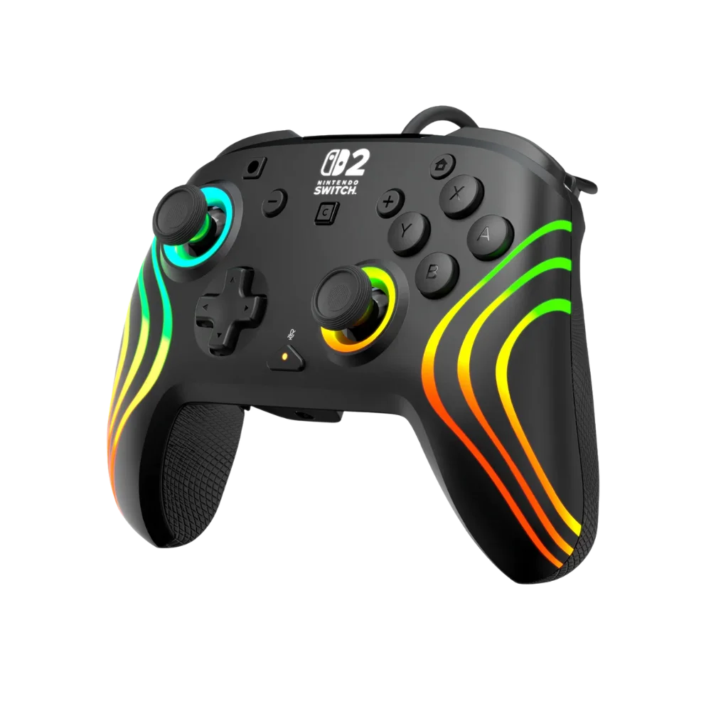 בקר משחק חוטי Turtle Beach Afterglow Wave Wired Controller ל-Nintendo Switch