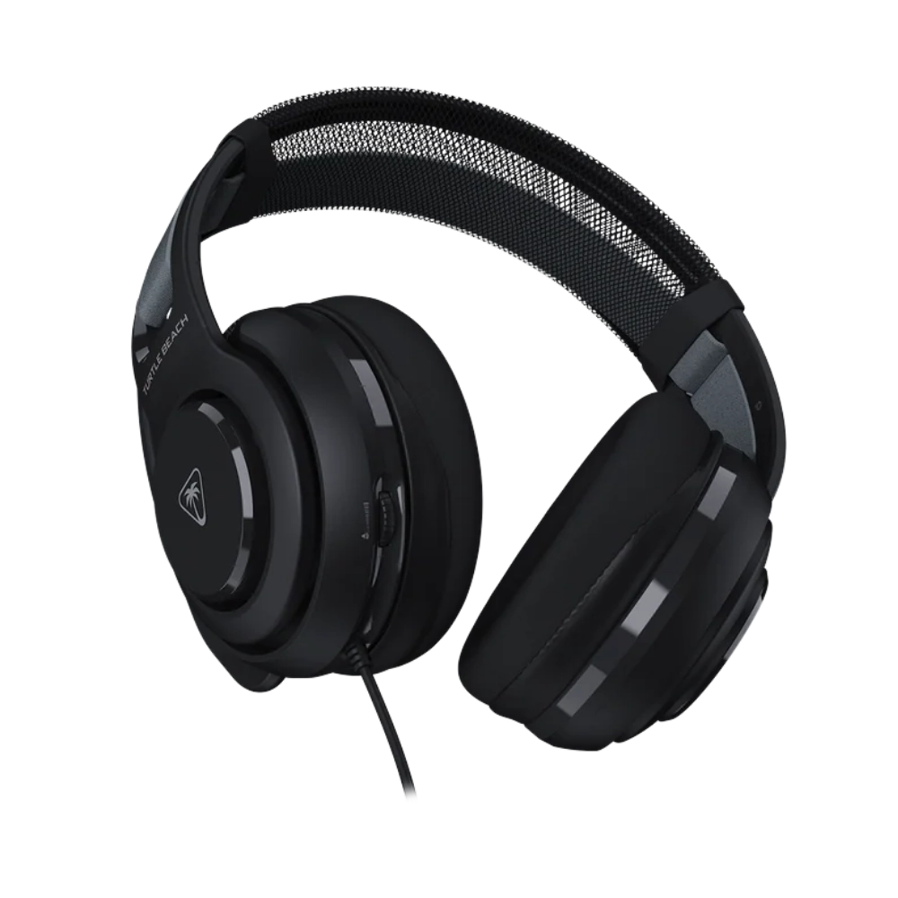 אוזניות גיימינג קשת Over-Ear חוטיות עם מיקרופון למחשב Turtle Beach Atlas 200 – צבע שחור