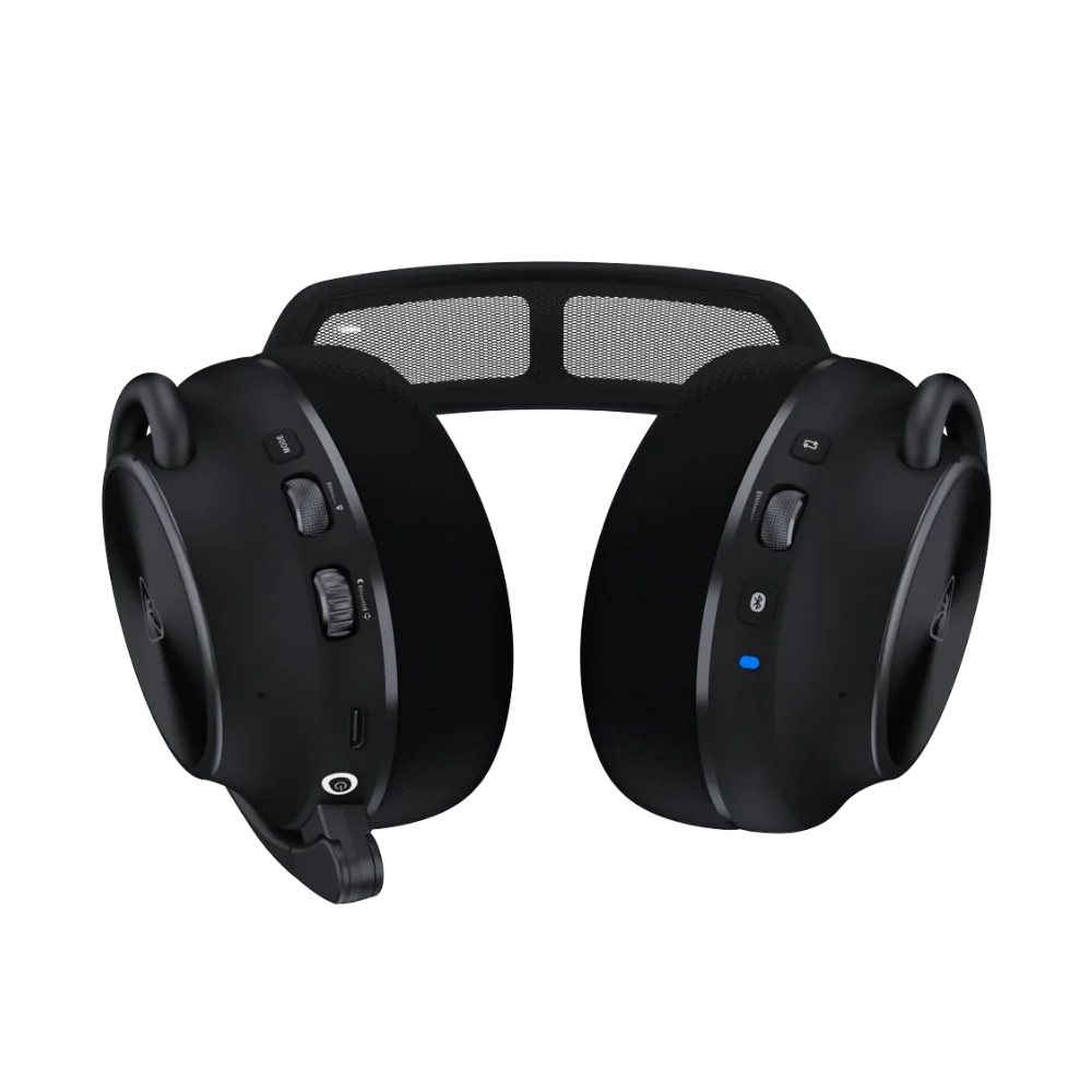 אוזניות גיימינג קשת Over-Ear אלחוטיות עם מיקרופון וביטול רעשים Turtle Beach Stealth Pro II – צבע שחור