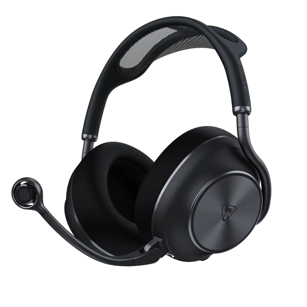 אוזניות גיימינג קשת Over-Ear אלחוטיות עם מיקרופון וביטול רעשים Turtle Beach Stealth Pro II – צבע שחור