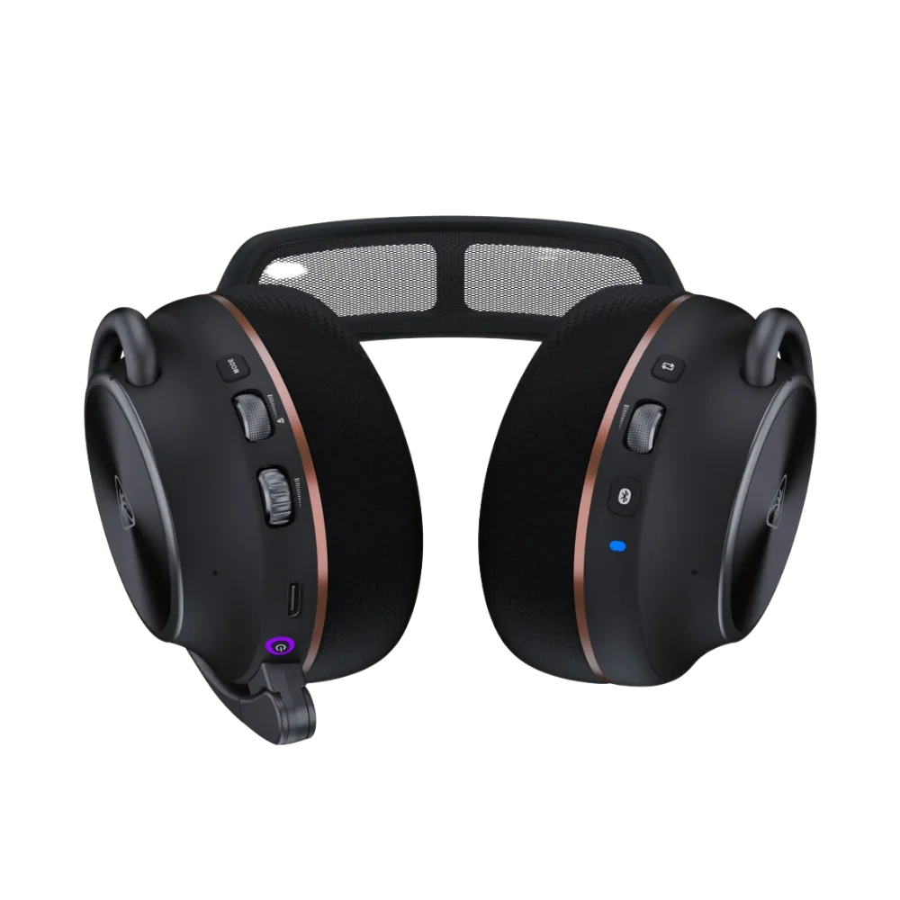 אוזניות גיימינג קשת Over-Ear אלחוטיות עם ביטול רעשים Turtle Beach Stealth Pro II – צבע שחור