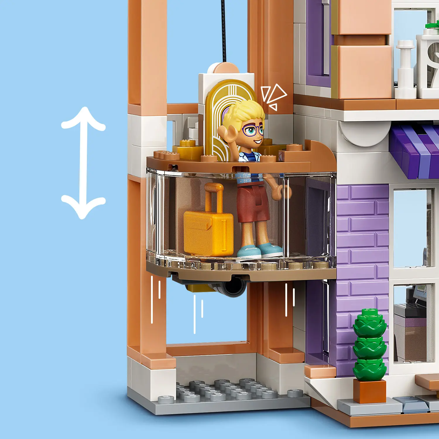 מלון גראנד בהארטלייק סיטי Lego Friends 42704