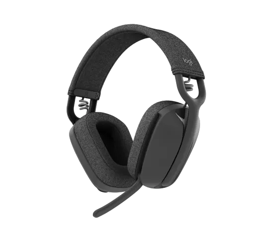 אוזניות קשת Over-Ear אלחוטיות עם מיקרופון Logitech Zone Vibe 100 – צבע גרפיט