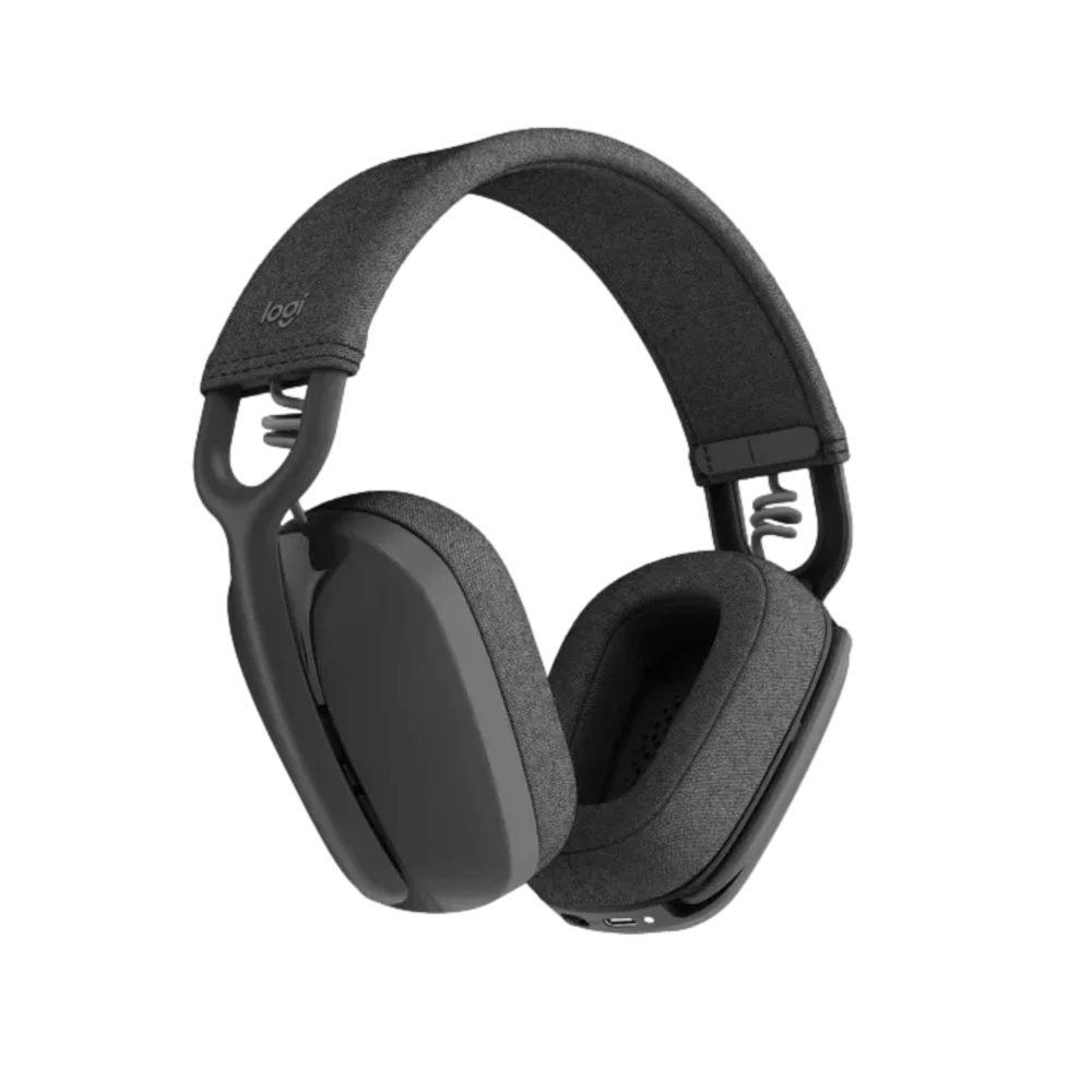אוזניות קשת Over-Ear אלחוטיות עם מיקרופון Logitech Zone Vibe 100 – צבע גרפיט