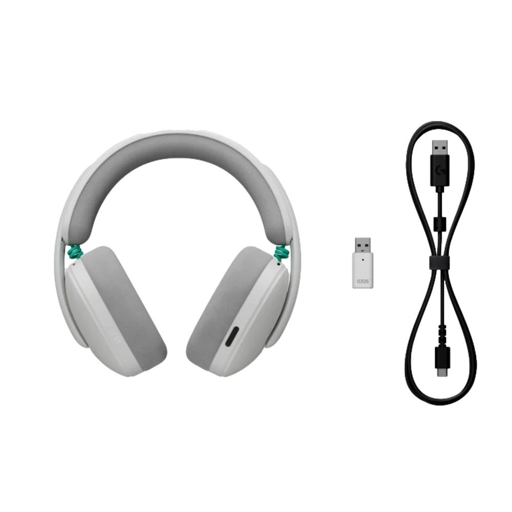 אוזניות גיימינג אלחוטיות Logitech G325 Lightspeed – צבע לבן