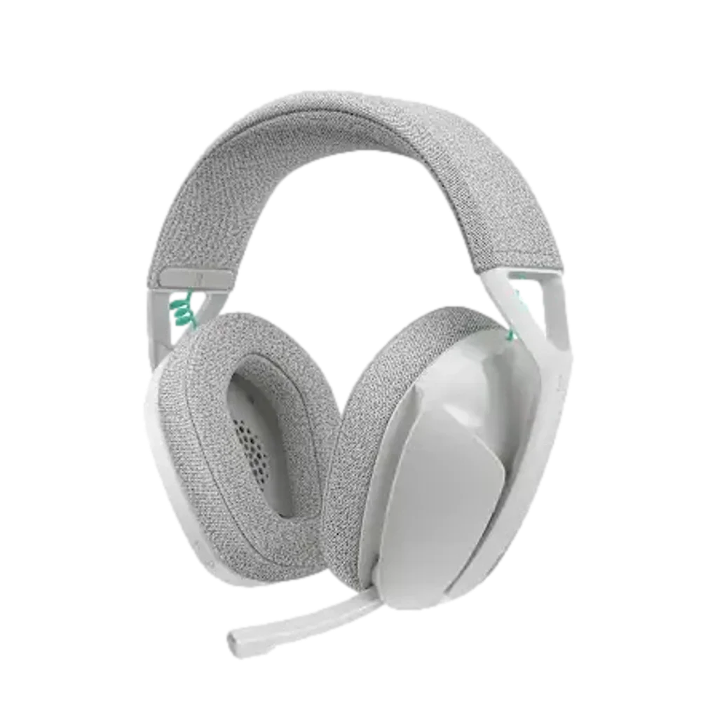 אוזניות גיימינג קשת Over-Ear אלחוטיות עם מיקרופון Logitech G321 Lightspeed – צבע לבן