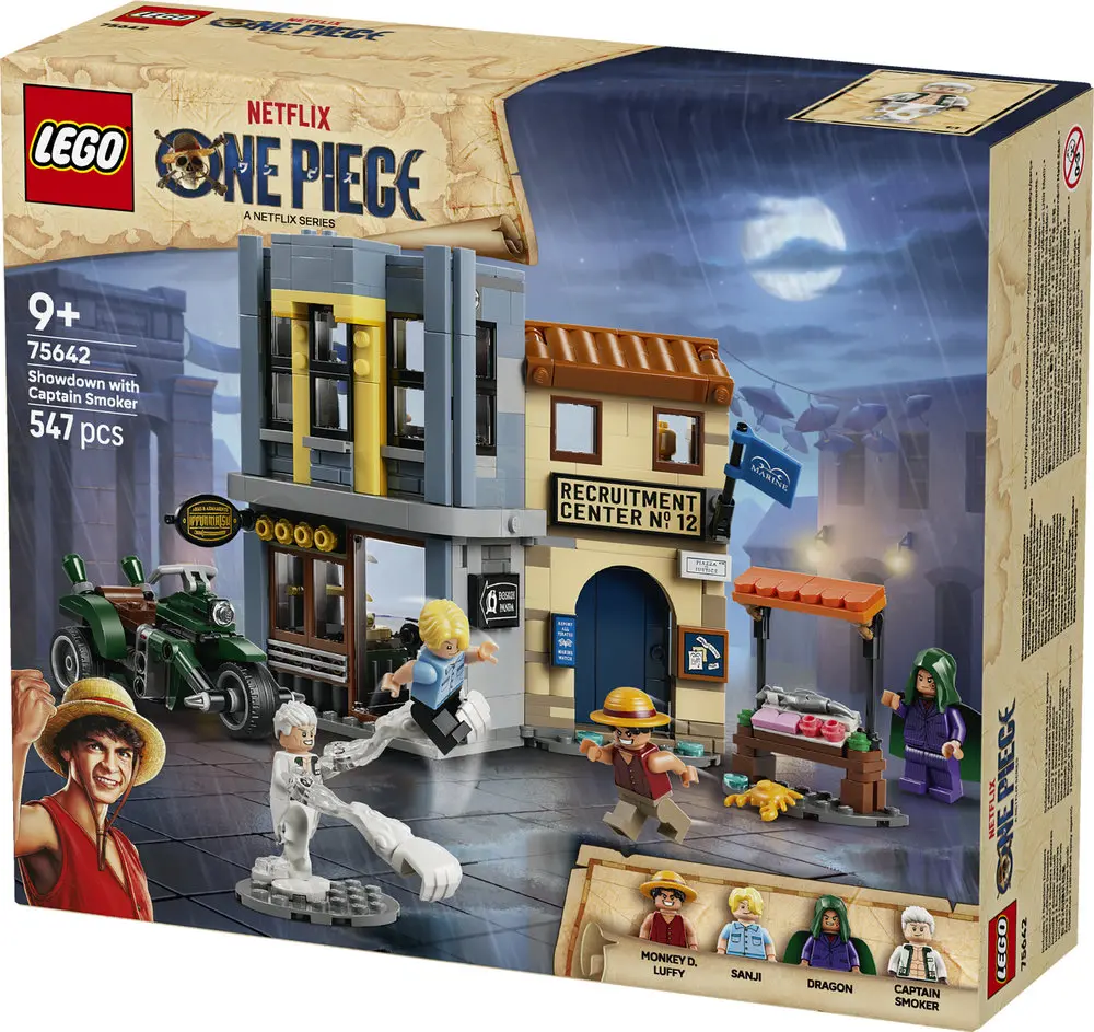 ONE PIECE – עימות מכריע עם קפטן סמוקר Lego One Piece 75642