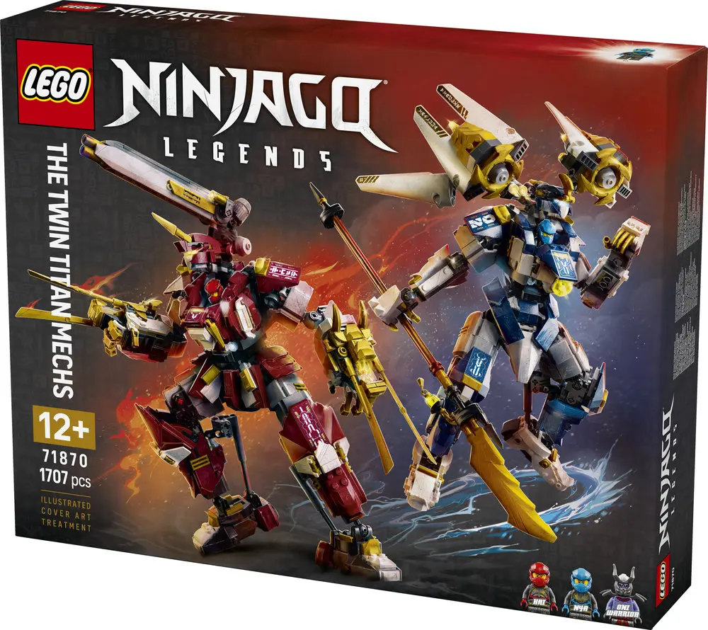 נינג'ה גו – רובוטי הטיטאן התאומים Lego Ninjago 71870