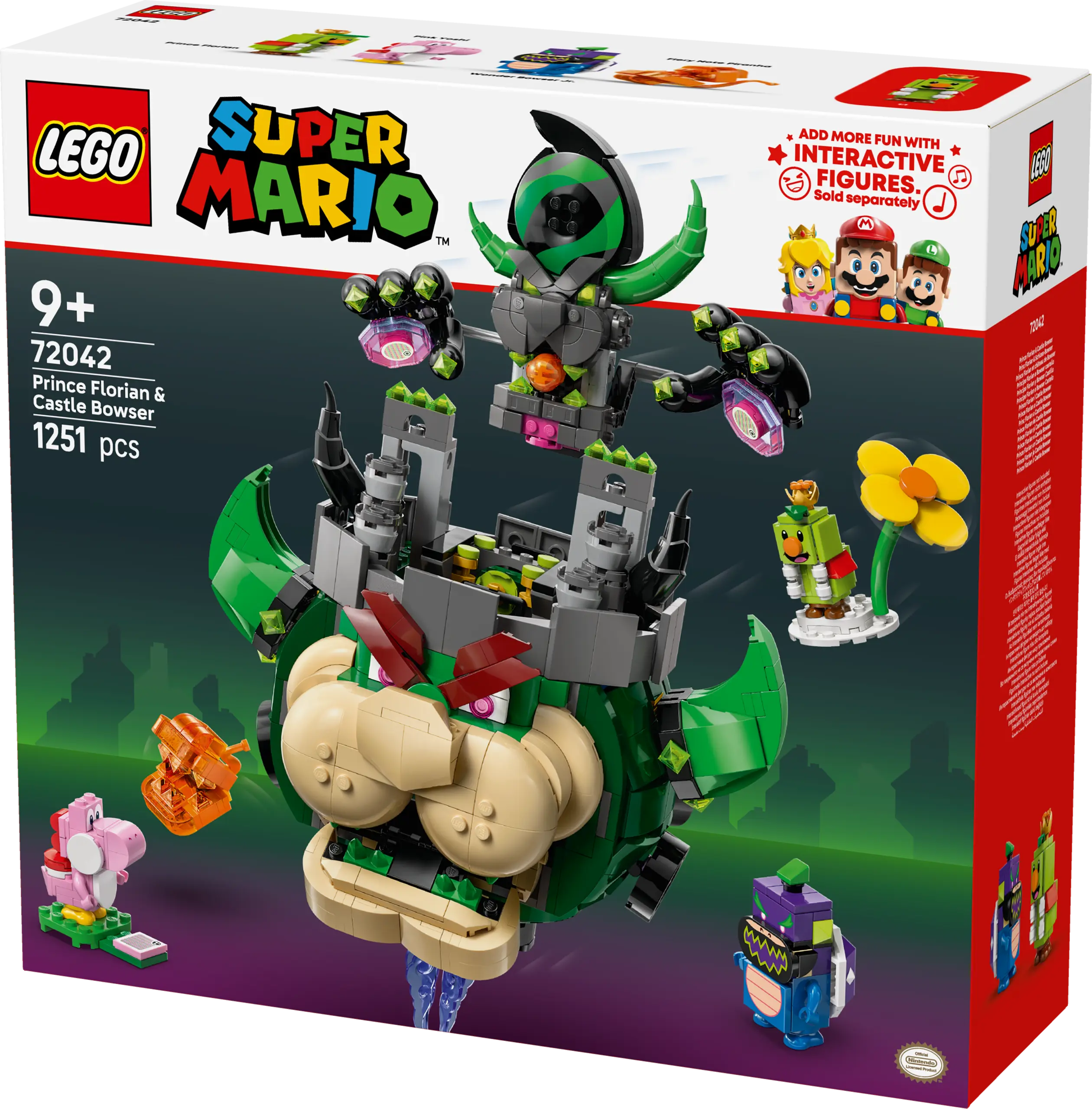 Prince Florian & Castle Bowser Lego Super Mario 72042
