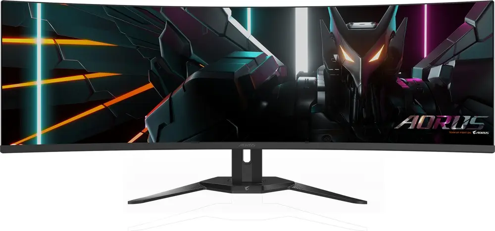 מסך מחשב גיימינג קעור GigaByte AORUS CO49DQ 49" DQHD OLED 144Hz 0.03ms