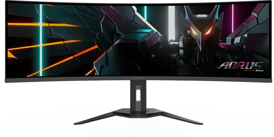מסך מחשב גיימינג קעור GigaByte AORUS CO49DQ 49" DQHD OLED 144Hz 0.03ms