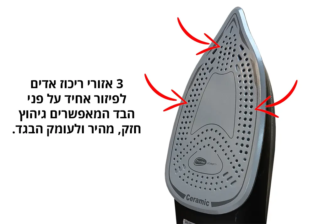 מגהץ אדים וקיטור Gold Line ATL-729M