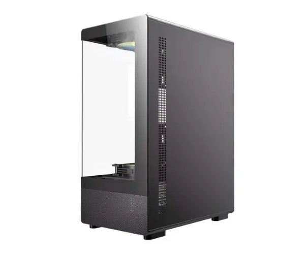 מארז מחשב ללא ספק Antec VCX300 ARGB ATX Mid Tower – צבע שחור
