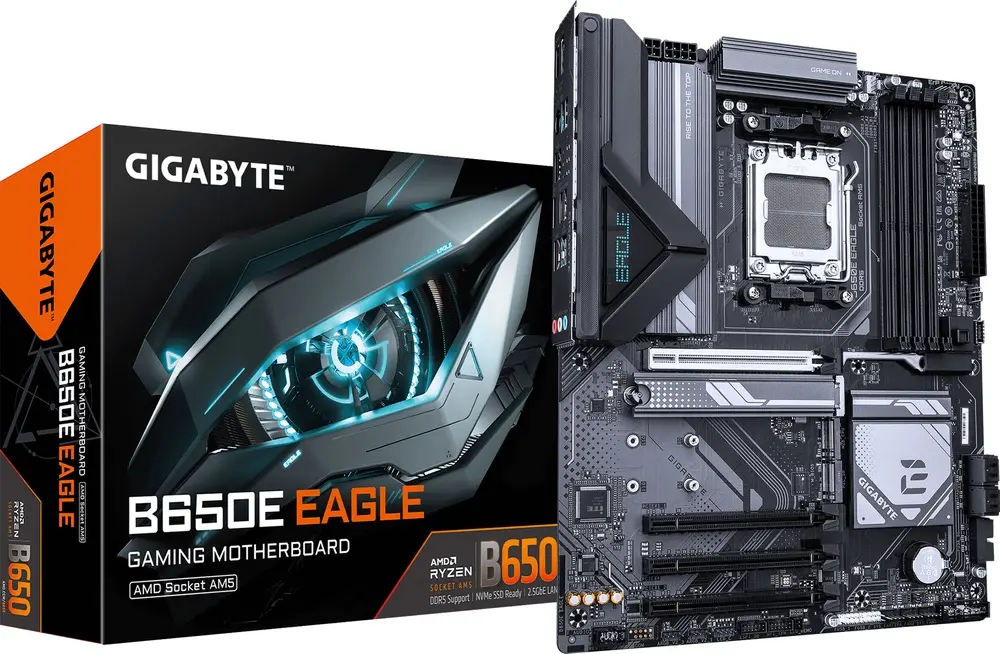 לוח אם GigaByte B650E EAGLE AM5 DDR5 ATX