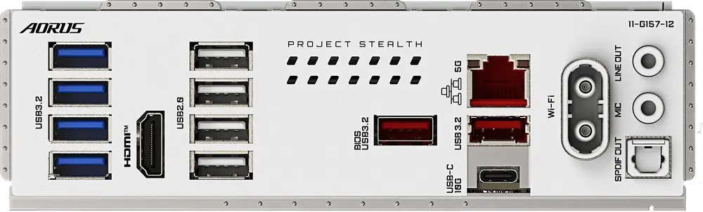לוח אם GigaByte B850 A STEALTH ICE AM5 DDR5 ATX Wi-Fi 7
