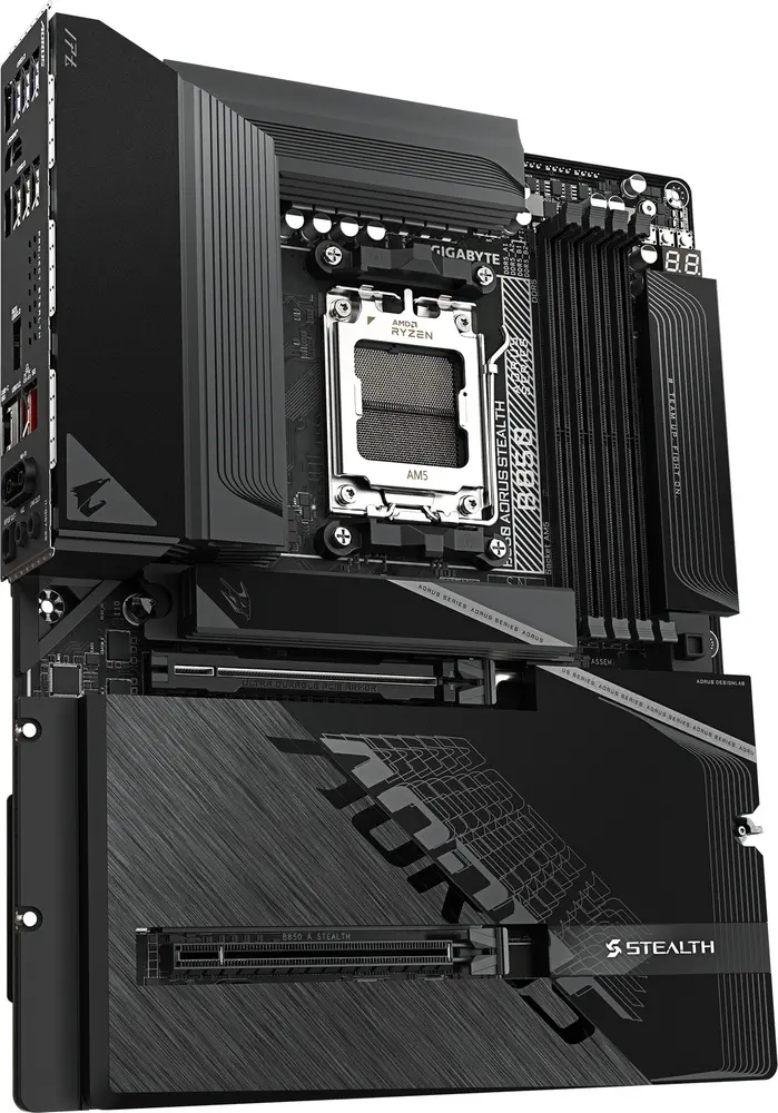 לוח אם GigaByte B850 A STEALTH AM5 DDR5 ATX Wi-Fi 7