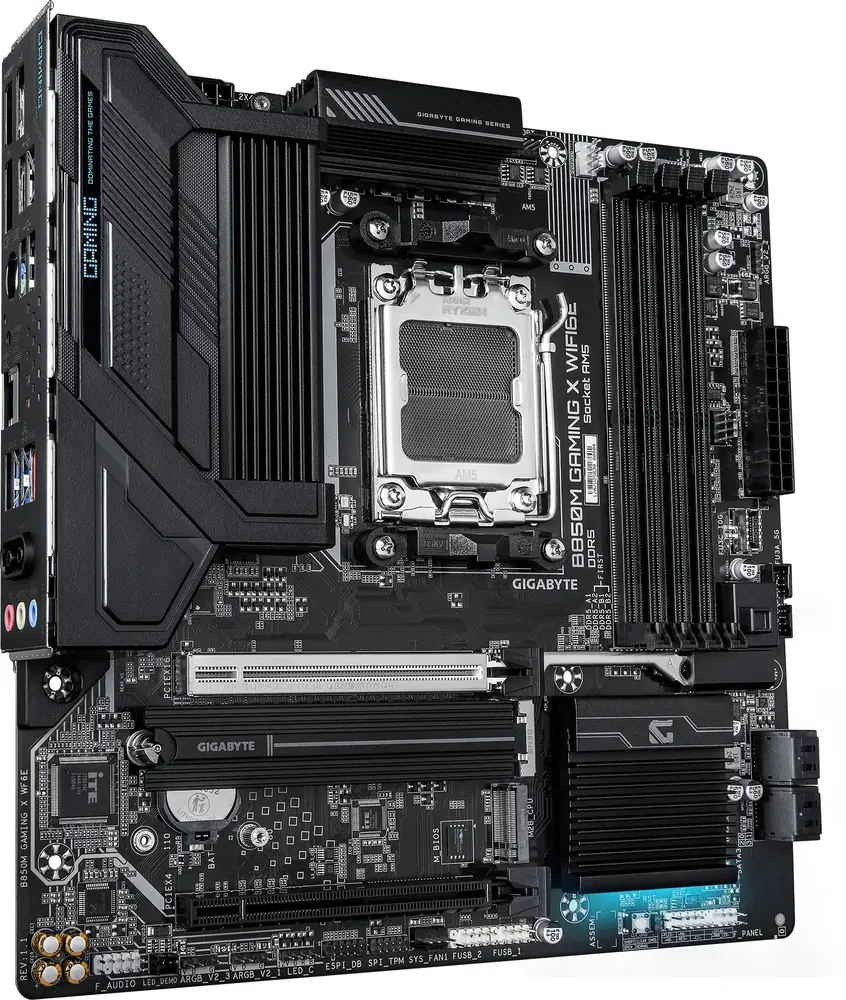 לוח אם GigaByte B850M GAMING X WIFI6E AM5 DDR5 Micro-ATX