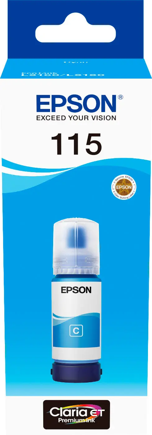 בקבוקון דיו מקורי ציאן Epson C13T07D24A 115