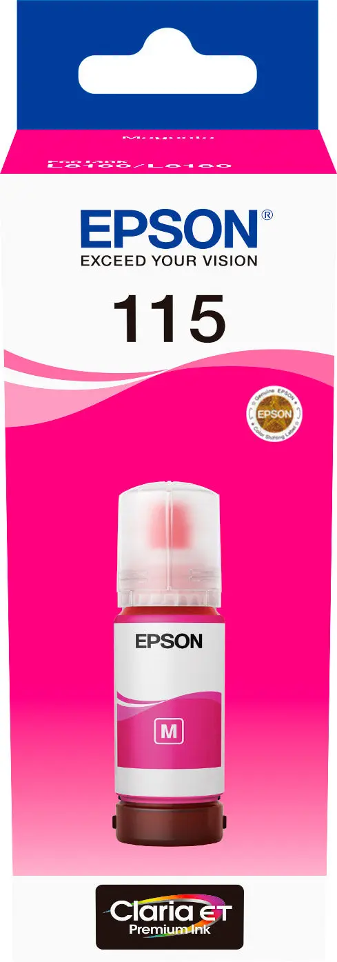בקבוקון דיו מקורי מגנטה Epson C13T07D34A 115