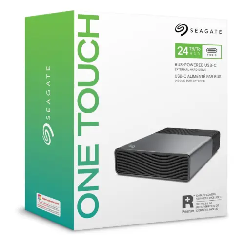 דיסק חיצוני Seagate One Touch Desktop HDD 3.5" USB-C STNB8000400 8TB