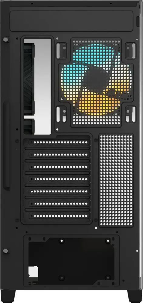 מארז מחשב ללא ספק GigaByte C500 Panoramic Stealth Tempered Glass ARGB ATX Mid Tower – צבע שחור