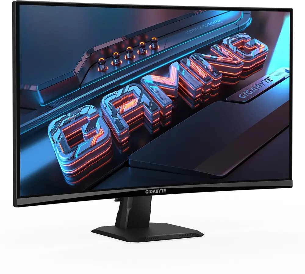 מסך מחשב גיימינג קעור GigaByte Gaming GS27QCA 27" QHD VA 180Hz 1ms