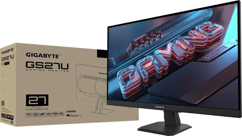 מסך מחשב גיימינג GigaByte Gaming GS27U 27" 4K UHD IPS 160Hz 1ms