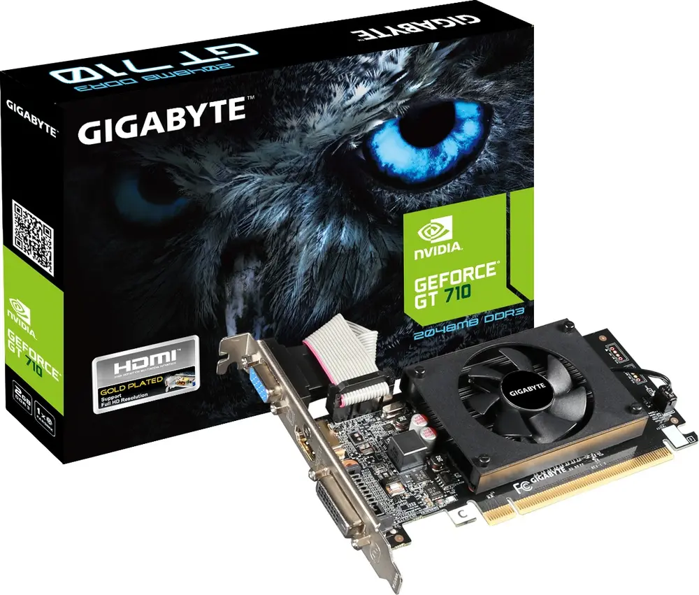 כרטיס מסך Gigabyte GeForce GT 710 2GB DDR3