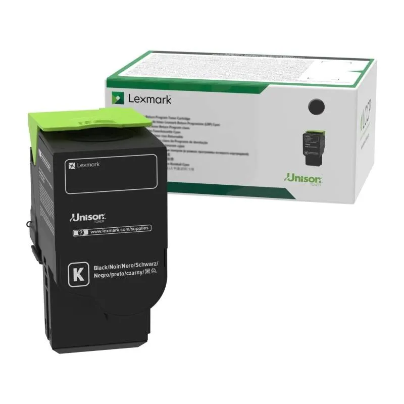 טונר מקורי שחור Lexmark 78C5XKE
