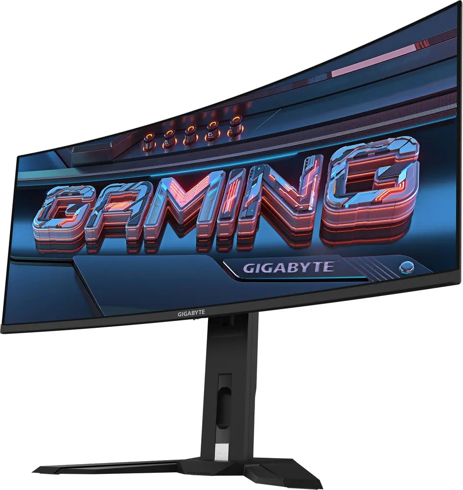 מסך מחשב גיימינג קעור GigaByte MO34WQC2 34" WQHD QD-OLED 240Hz 0.03ms
