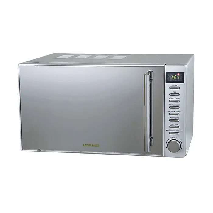 מיקרוגל 20 ליטר דיגיטלי דלת מראה Gold Line P80D20EL-DK